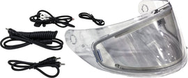 GMAX SHIELD ELECTRIC LENS CLEAR W/CORD KIT FF-98 G098008