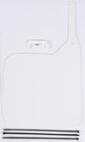 MAIER UNIVERSAL FRONT NUMBER PLATE (WHITE) 42121