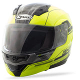 GMAX MD-04 MODULAR HELMET HI-VIS/BLACK XS G1041683 TC-24