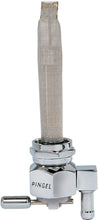 Load image into Gallery viewer, PINGEL ENT POWER-FLO PETCOCK CHROME WITH RES 22MM BARB DOWN 6391-CH