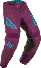 Load image into Gallery viewer, FLY RACING KINETIC SHIELD PANTS PORT/BLUE SZ 36 372-43936