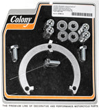 COLONY MACHINE INNER PRIMARY MOUNT KIT SHOVELHEAD 65-69 8798-12