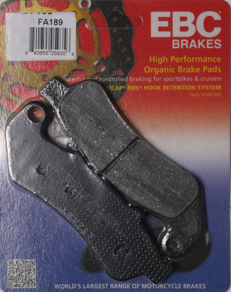 EBC BRAKE PADS FA189-atv motorcycle utv parts accessories gear helmets jackets gloves pantsAll Terrain Depot