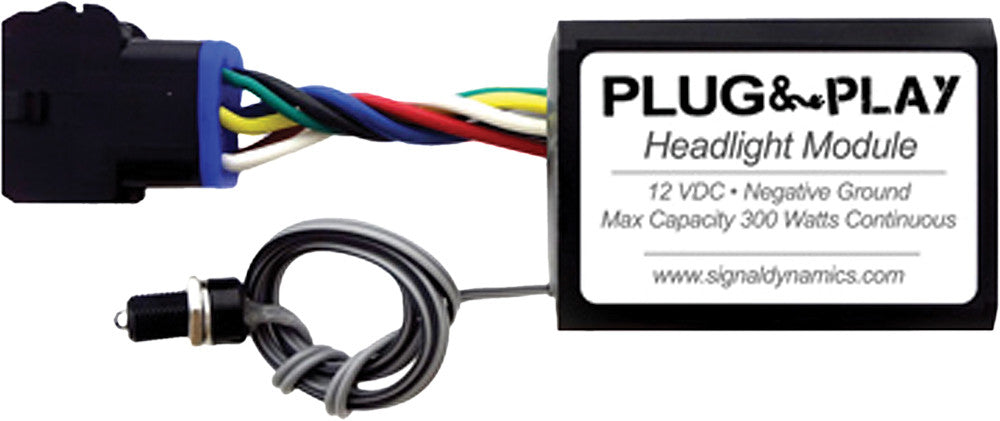 SDC PLUG & PLAY HEADLIGHT MODULE 2-1/4X1-5/8-5/8" 01015-atv motorcycle utv parts accessories gear helmets jackets gloves pantsAll Terrain Depot