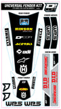 D'COR TRIM KIT WHITE WPS UNIVERSAL FOR FULL SIZE MOTORCYCLES 15-70-102