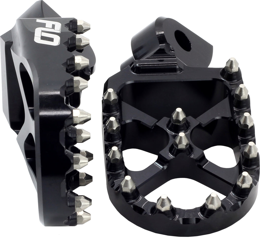 FLO MOTORSPORTS PRO SERIES FOOT PEGS BLACK SUZ FPEG-796BLK-atv motorcycle utv parts accessories gear helmets jackets gloves pantsAll Terrain Depot