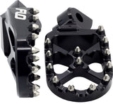 FLO MOTORSPORTS PRO SERIES FOOT PEGS BLACK SUZ FPEG-796BLK