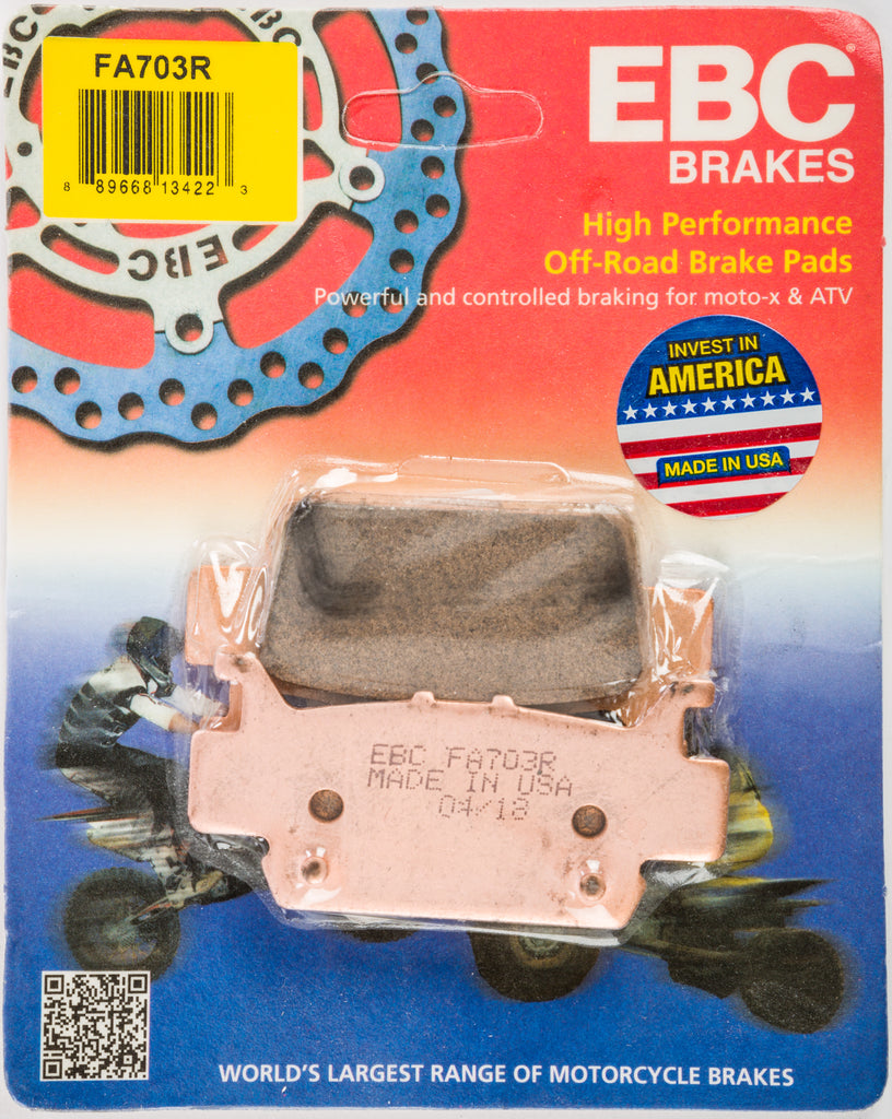 EBC BRAKE PADS FA703R