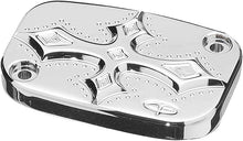 Load image into Gallery viewer, PREC. BILLET UPPER BRAKE CYLINDER COVER DARKSIDE CHROME DRK-110-02UP-CHR