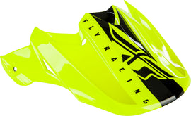 FLY RACING F2 CARBON SHIELD HELMET VISOR HI-VIS/YELLOW 73-46254