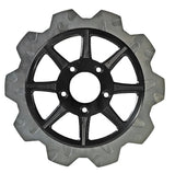 LYNDALL BRAKES HIGH CARBON STEEL PHOENIX FRONT ROTOR BLACK 11.5