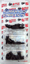 Load image into Gallery viewer, YANA SHIKI W/S SPIKED BOLT KIT BLACK YNSKWS1138