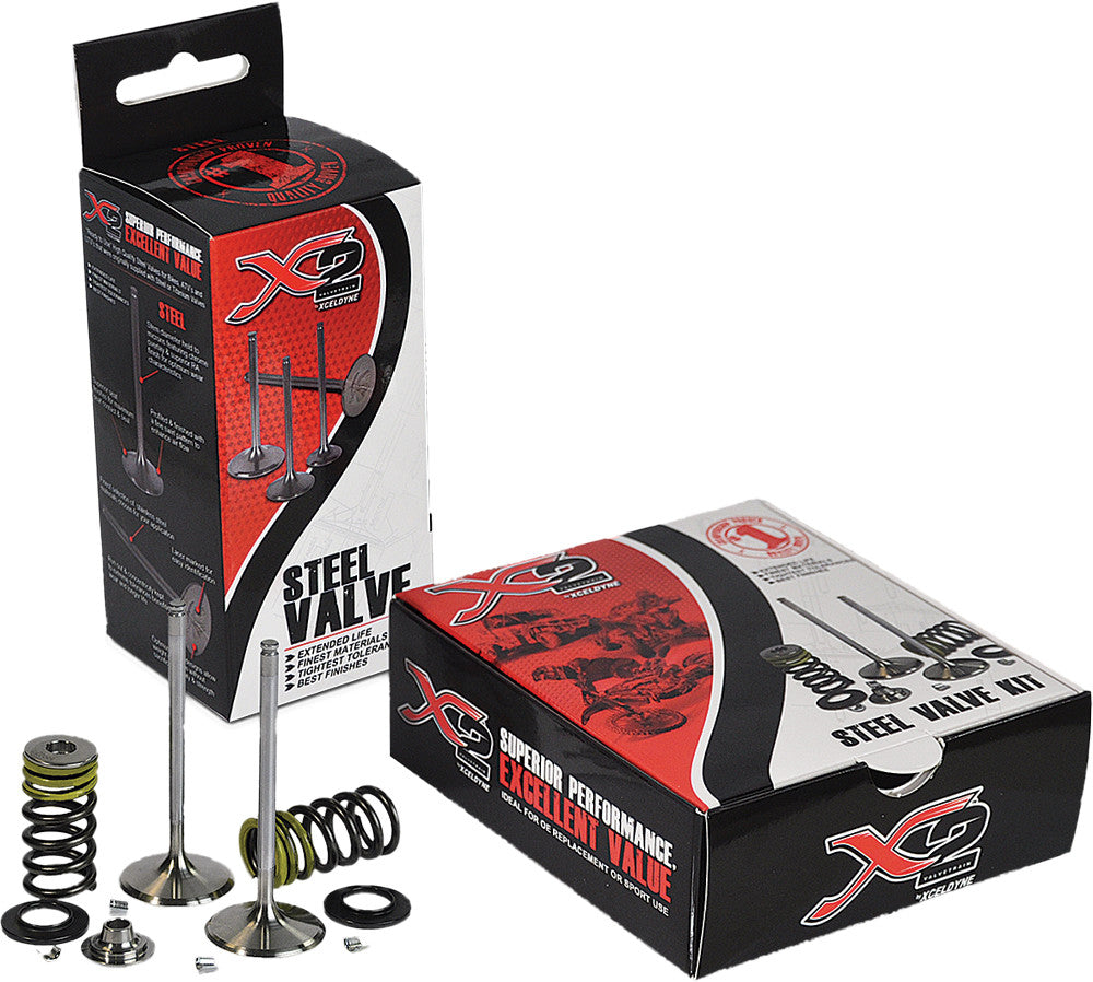 X2 VALVE EXHAUST KIT STEEL X2VEK12001-atv motorcycle utv parts accessories gear helmets jackets gloves pantsAll Terrain Depot