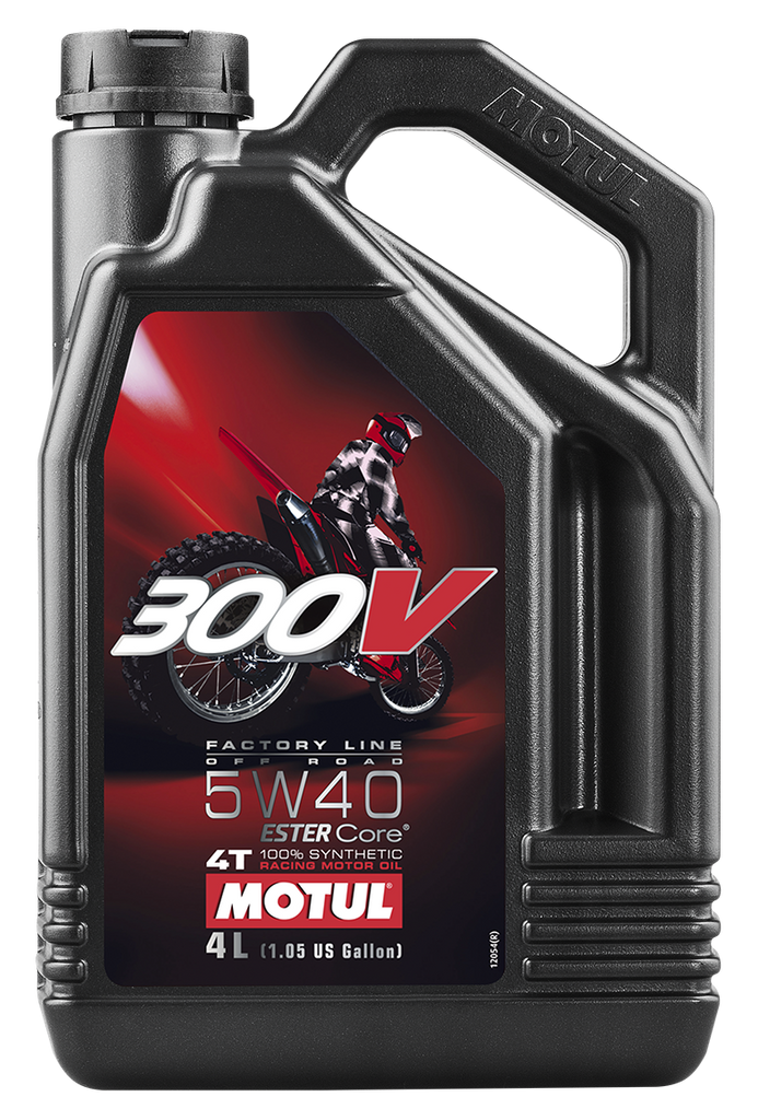 MOTUL 300V 4T COMPETITION SYNTHETIC OIL 15W50 55GAL 104133