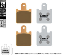 Load image into Gallery viewer, GALFER BRAKE PADS SINTERED CERAMIC FD371G1375 FD371G1375