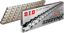 Load image into Gallery viewer, D.I.D SUPER STREET 520ZVMXS-150L X-RING CHAIN NICKEL 520ZVMXS150Z
