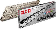 Load image into Gallery viewer, D.I.D SUPER STREET 520ZVMXS-110L X-RING CHAIN NICKEL 520ZVMXS110Z