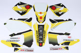 D'COR SUZUKI RACELINE GRAPHICS COMPLETE KIT WHITE 20-40-125