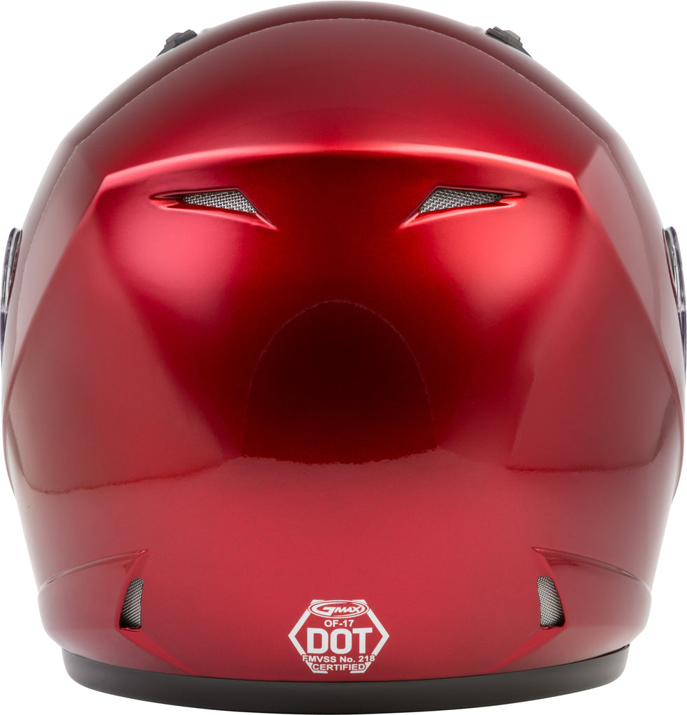 GMAX OF-17 OPEN-FACE HELMET CANDY RED SM G317094N