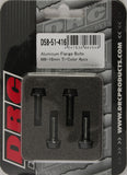 DRC ALUMINUM FLANGE BOLTS TITANIUM M6X16MM 4/PK D58-51-416