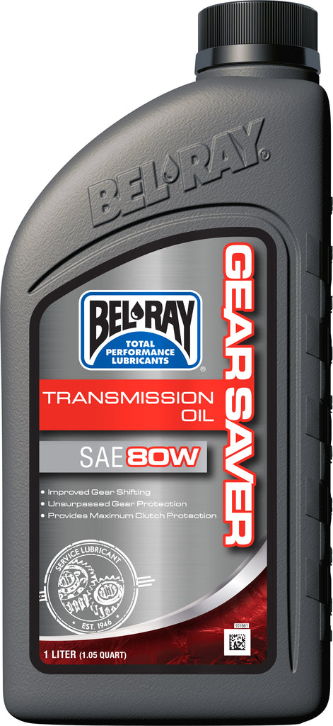 BEL-RAY GEAR SAVER TRANSMISSION OIL 80W 1L 99250-B1LW