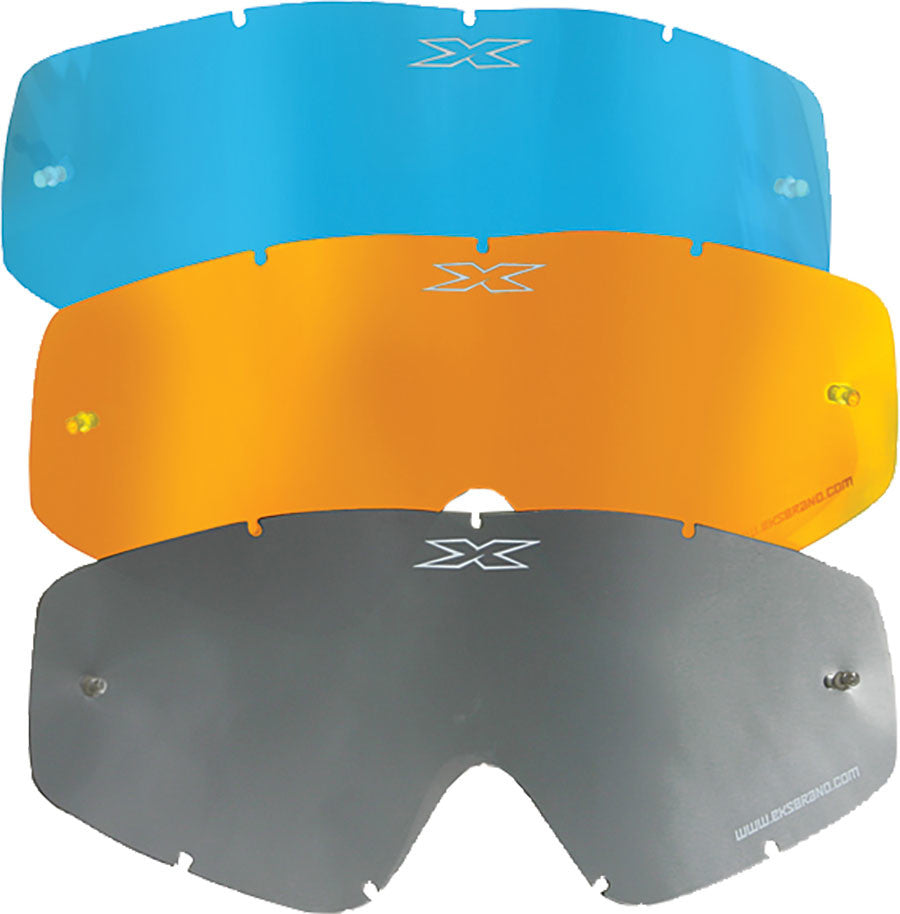 EKS BRAND GO-X LENS ORANGE/RED MIRROR 067-40245