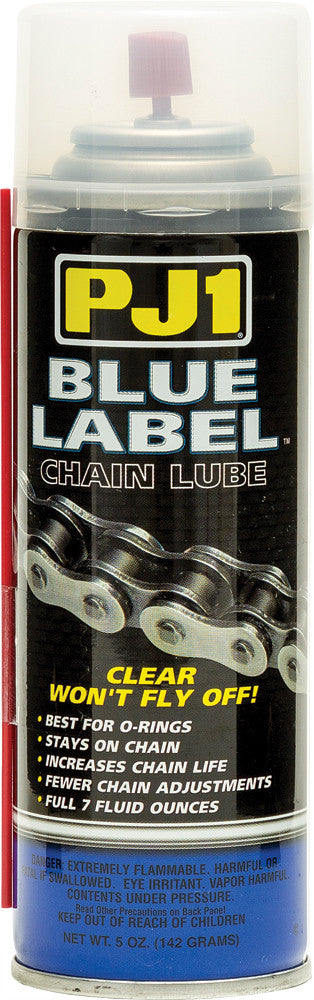 PJ1 BLUE LABEL CHAIN LUBE 5OZ 43838