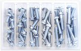 BOLT M8 10MM HEX FLANG BOLT ASST 1 SV-M8HEXF