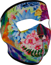 Load image into Gallery viewer, ZAN NEOPRENE FULL FACE FLOWER SKULL WNFM182