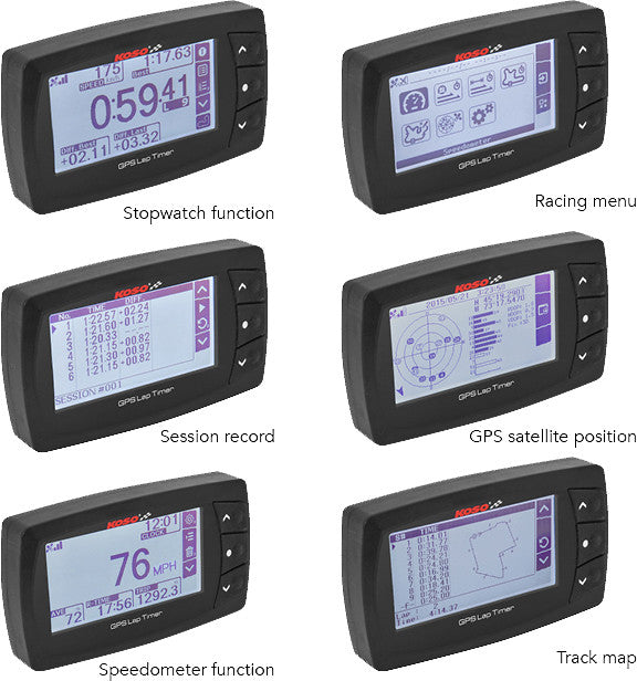 KOSO GPS LAP TIMER BA045100
