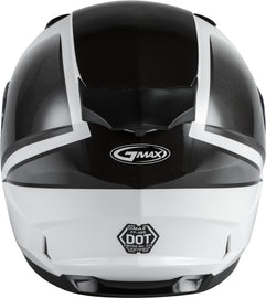 GMAX FF-49S HAIL SNOW HELMET W/ELEC SHIELD WHITE/BLACK XL G4491017
