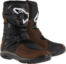 Load image into Gallery viewer, ALPINESTARS BELIZE DRYSTAR BOOTS BROWN OILED LEATHER SZ 10 2047317-82-10