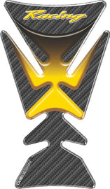 ONE EMBLEMS TANKPAD RACING YELLOW CERMEDYP