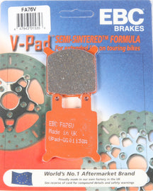 EBC BRAKE PADS V-SERIES FA76V-atv motorcycle utv parts accessories gear helmets jackets gloves pantsAll Terrain Depot