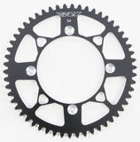 FLY RACING SPROCKET REAR 54T BLACK 201-54 BLK