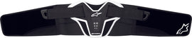 ALPINESTARS SATURN KIDNEY BELT BLACK/WHITE 6504612-12-OS