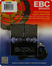 Load image into Gallery viewer, EBC BRAKE PADS FA366-atv motorcycle utv parts accessories gear helmets jackets gloves pantsAll Terrain Depot