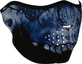 ZAN 1/2 FACE MASK MIDNIGHT SKULL WNFM417H