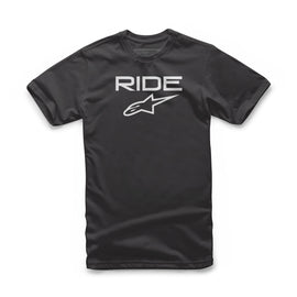 ALPINESTARS RIDE 2.0 TEE BLACK/WHITE SM 1038-72000-1020-S