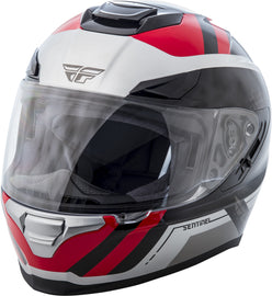 FLY RACING SENTINEL MESH HELMET GREY/RED SM 73-8324S