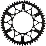 FLY RACING SPROCKET REAR 53T BLACK 316-53 BLK