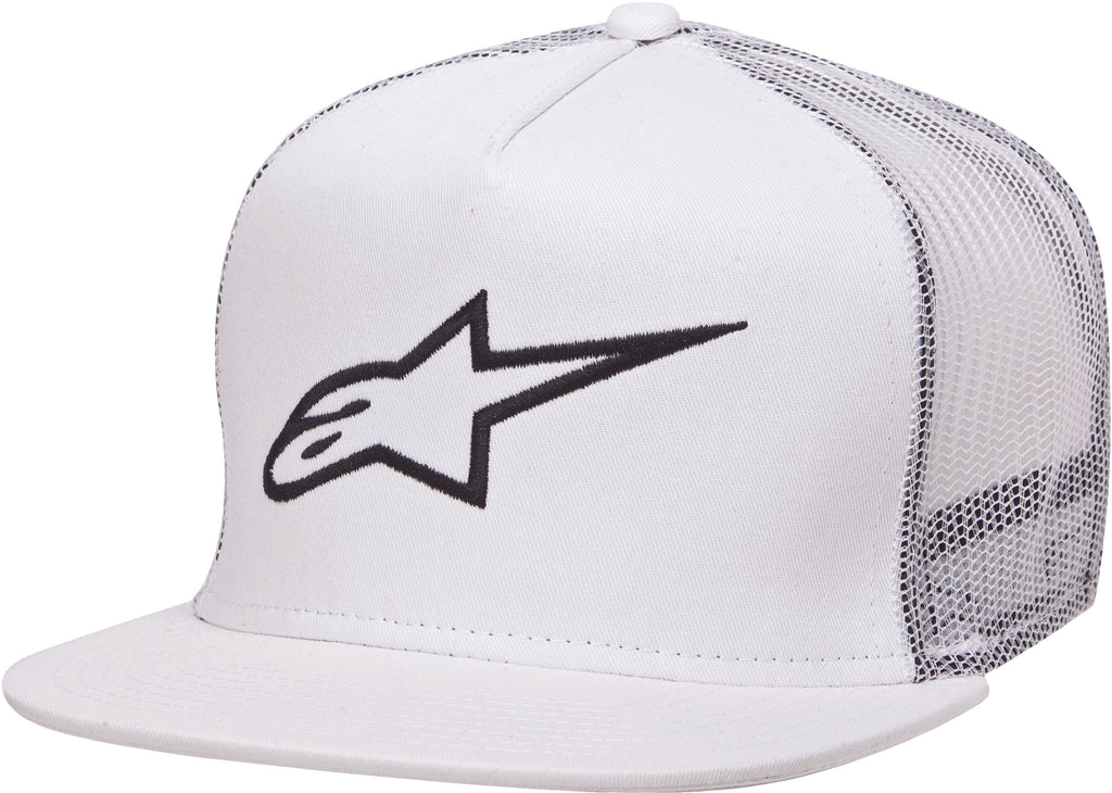 ALPINESTARS CORPORATE TRUCKER HAT WHITE 1025-81003-20