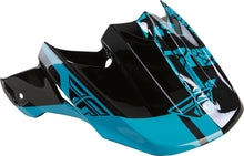 Load image into Gallery viewer, FLY RACING F2 FRACTURE VISOR BLUE/BLACK 73-46346