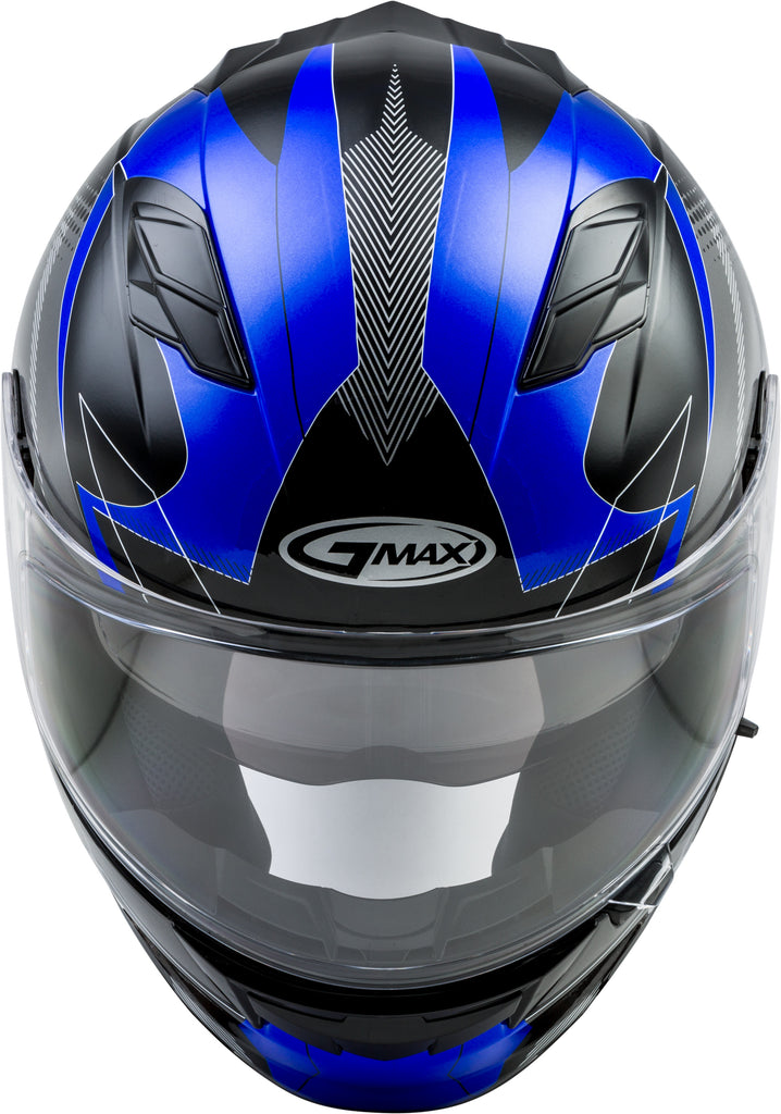 GMAX FF-98 FULL-FACE APEX HELMET BLACK/BLUE XS G1981213