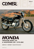 CLYMER REPAIR MANUAL HON TWINSTAR 250 CM324-5
