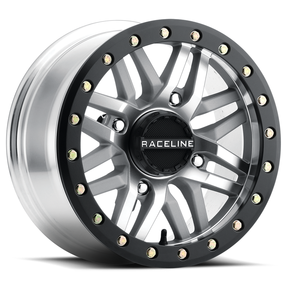 RACELINE RYNO BEADLOCK 4/156 14X7 5+2 (+10MM) BLACK RING/CAST A91MA-47056+10
