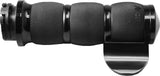 AVON AIR CUSHIONED GRIPS W/F-B-W THROTTLE BOSS BLACK AIR-90-AN-B-FL