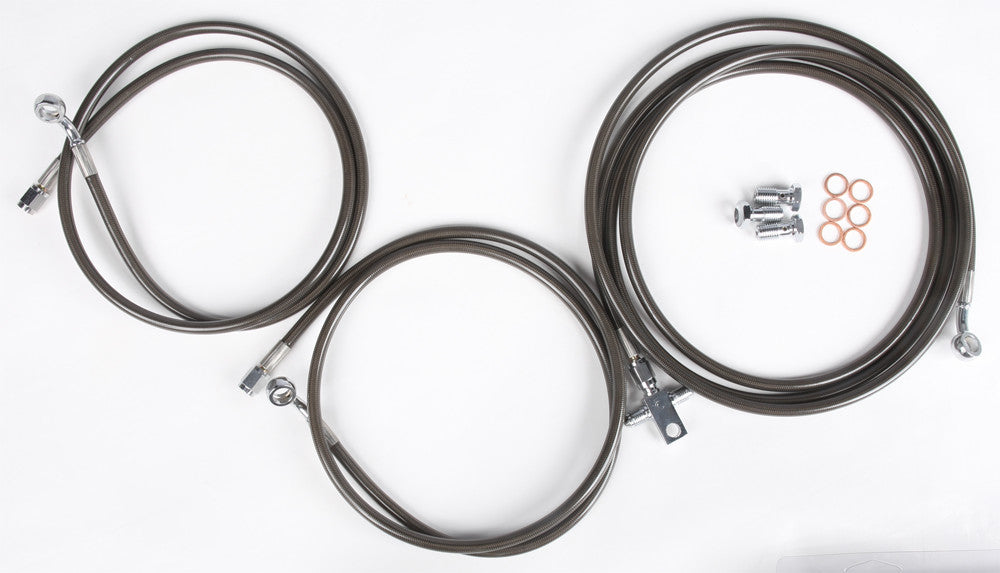 STREAMLINE BRAKELINE REAR SMOKE+4 CAN-AM X3XRS-R-4-SMOKE