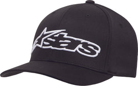 ALPINESTARS BLAZE FLEXFIT HAT BLACK/WHITE LG/XL 1039-81005-1020-L/XL