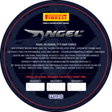Load image into Gallery viewer, PIRELLI TIRE INSERT DISPLAY SIGN ANGEL PIRELLI ANGEL SIGN